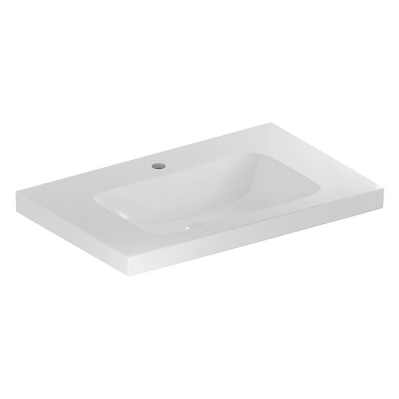 Geberit iCon Light Waschtisch mit Ablagefläche 75 x 48 cm