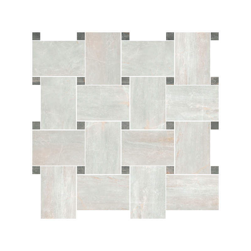 Serenissima Fossil Mosaico Basket Perla Mosaikfliesen