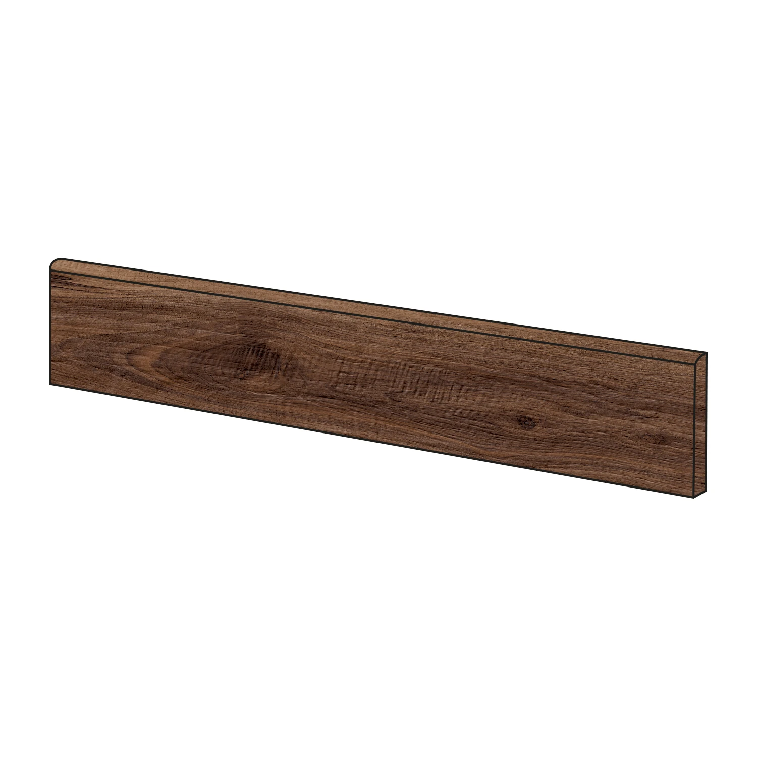 Holzoptik Sockel Legni Noce 9,8 x 120 cm