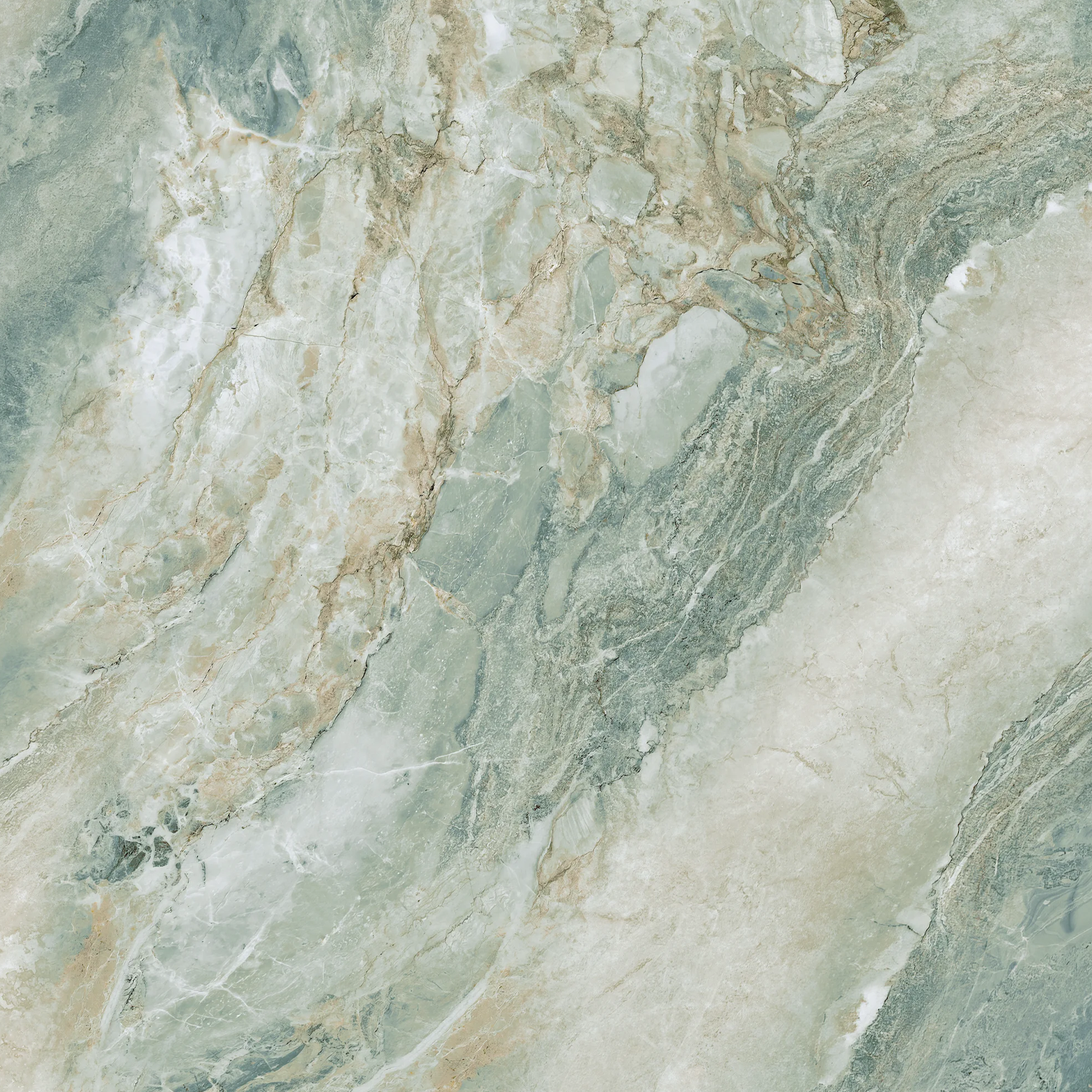 HSK RenoDeco Duschrückwand Marmor, Onyx-Grün