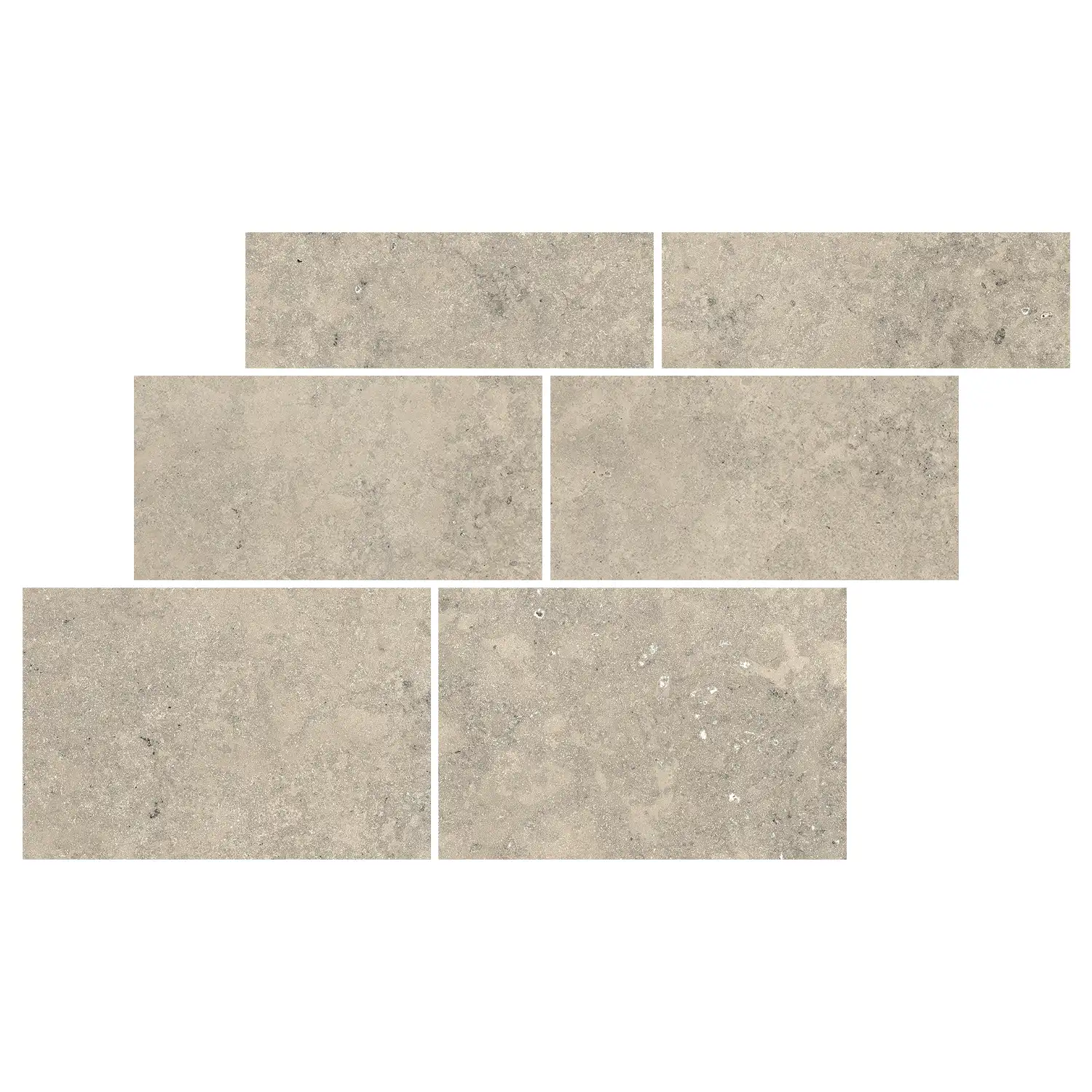 Fliesen Jurassic Bavaria Grigio 3D Runner Package
