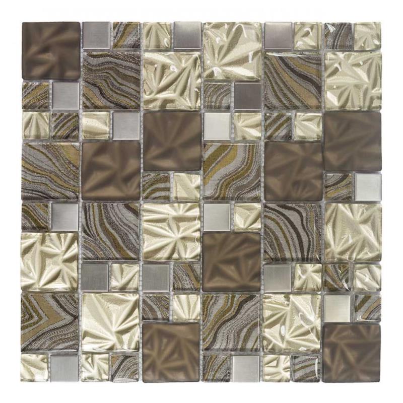 Stella-3 crema Multiformat Mosaikfliesen