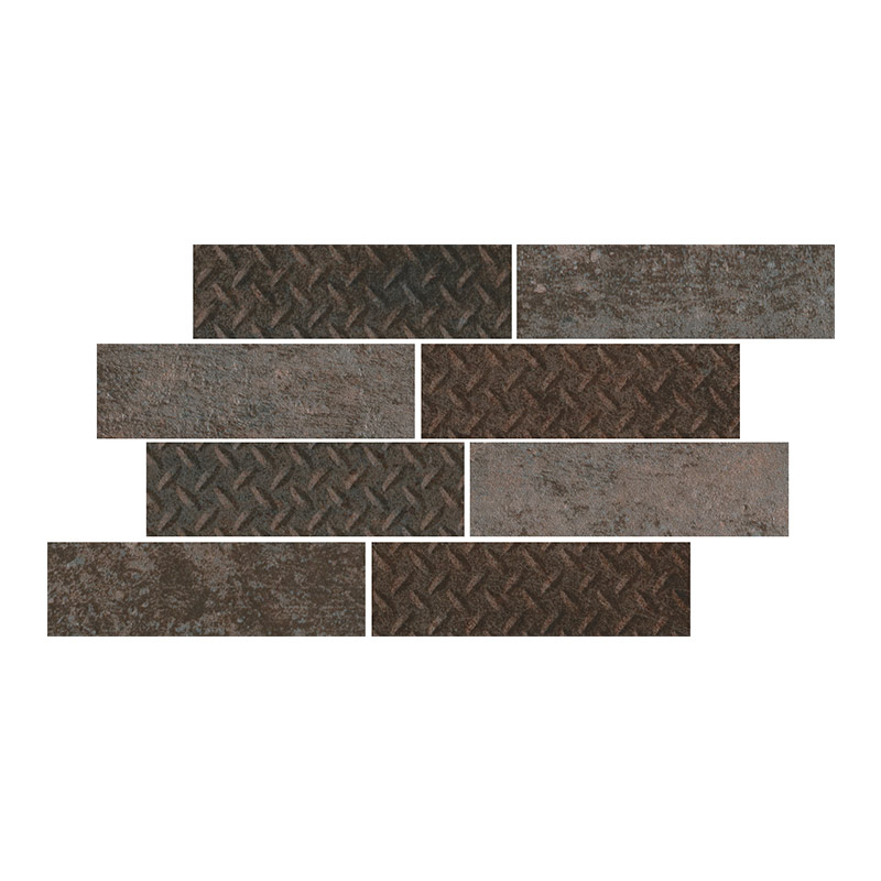 Cercom Temper Rust Mosaico Bricks Mosaikfliesen