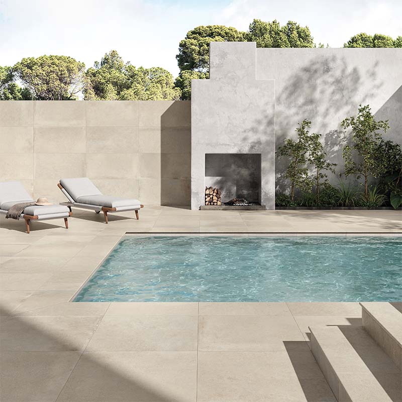 Federa 80x80 Cm In Cotone Raso Homescapes - 330 Fili, Qualità 5 Stelle, Colore Cream, Con Cerniera