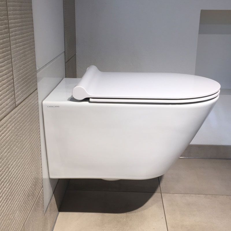 Catalano New Zero Tiefspül Wand WC spülrandlos NewFlush | CT-1VS55NR00