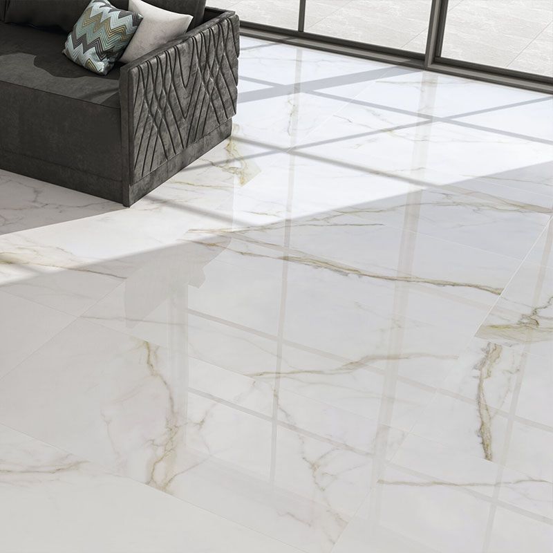 Marmor Fliesen Weiss Gold